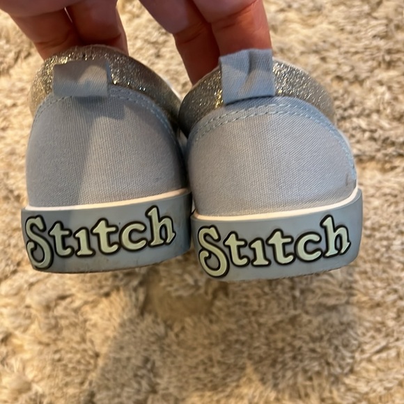 Gently used slip on Lilo & Stitch shoes - Picture 3 of 5